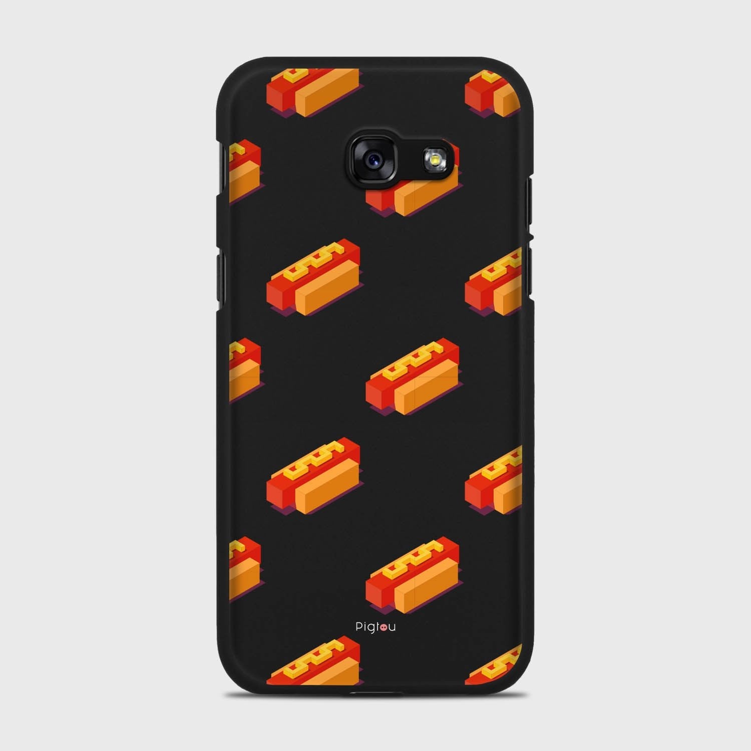 HOT DOGS Samsung Galaxy A5 (2017) case - thin fit matte black (D117)