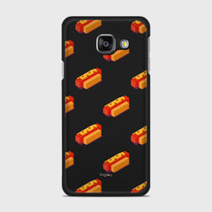HOT DOGS Samsung Galaxy A3 (2016) case - thin fit matte black (D117)