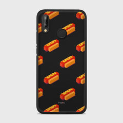 HOT DOGS Huawei P20 Lite case - thin fit matte black (D117)
