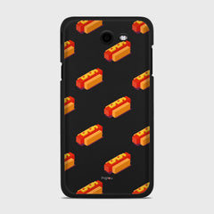 HOT DOGS Samsung Galaxy J7 (2017) Verizon case - thin fit matte black (D117)