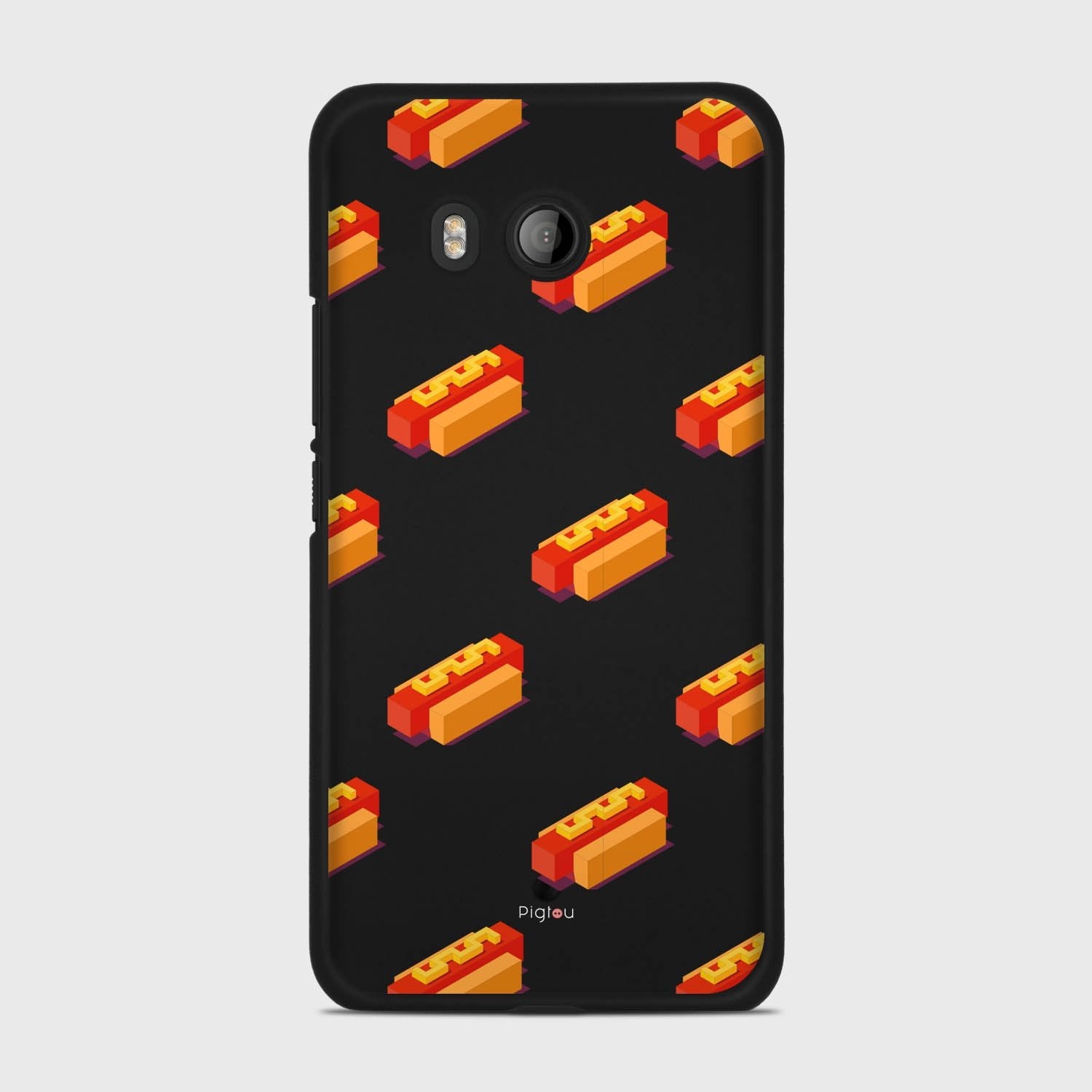 HOT DOGS HTC U11 case - thin fit matte black (D117)