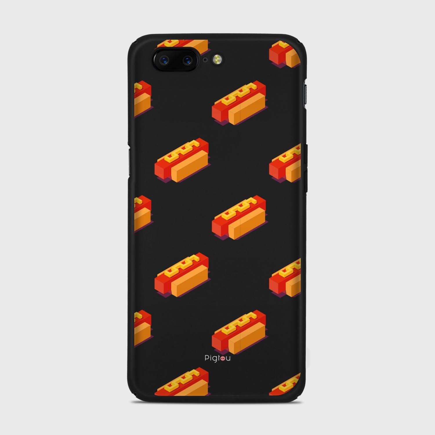 HOT DOGS Samsung Galaxy A3 (2015) case - thin fit matte black (D117)