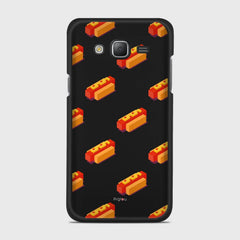 HOT DOGS Samsung Galaxy J5 (2015) case - thin fit matte black (D117)