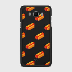 HOT DOGS Samsung Galaxy J7 (2016) case - thin fit matte black (D117)