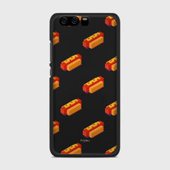 HOT DOGS Huawei P10 case - thin fit matte black (D117)