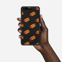 HOT DOGS Huawei P10 case - thin fit matte black (D117)
