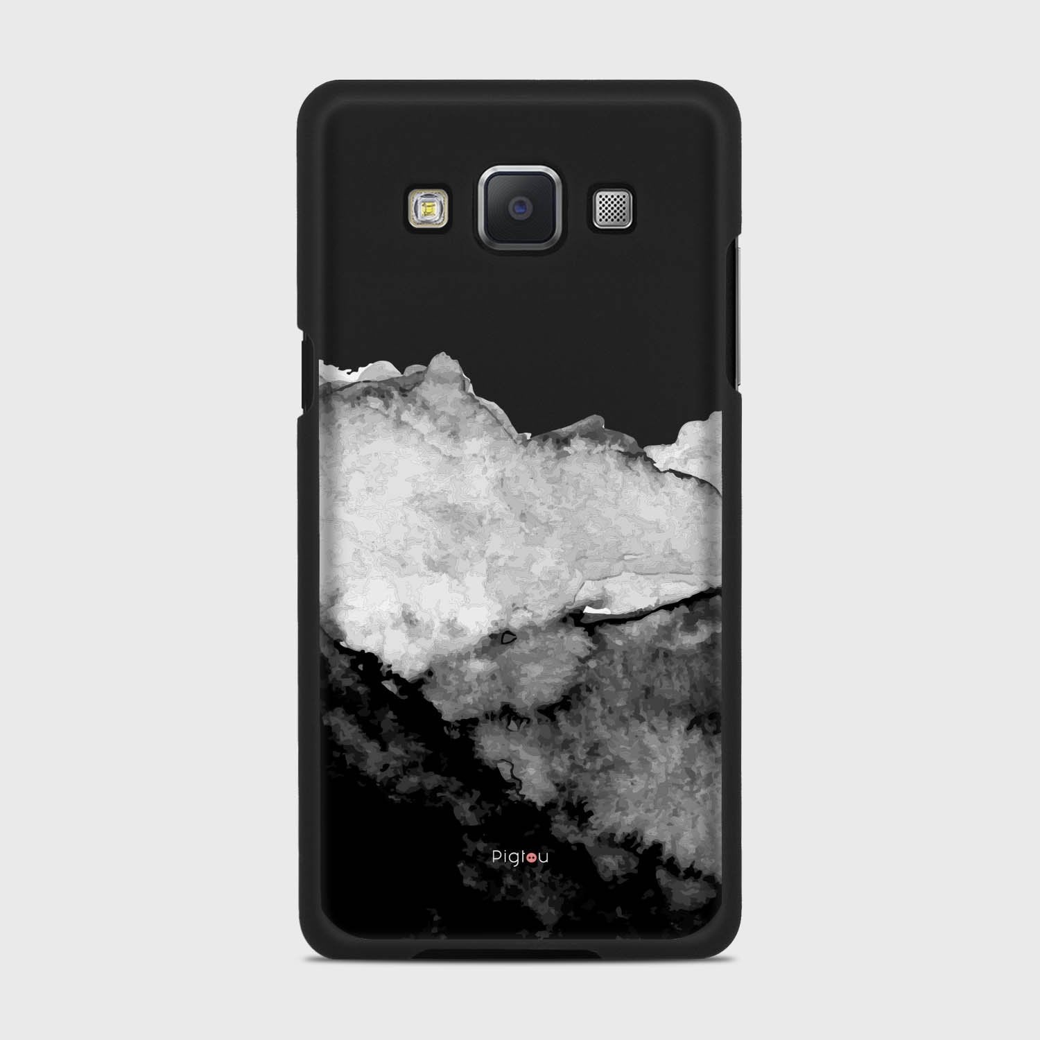 MOUNTAINS Samsung Galaxy A5 (2015) case - thin fit matte black (D118)