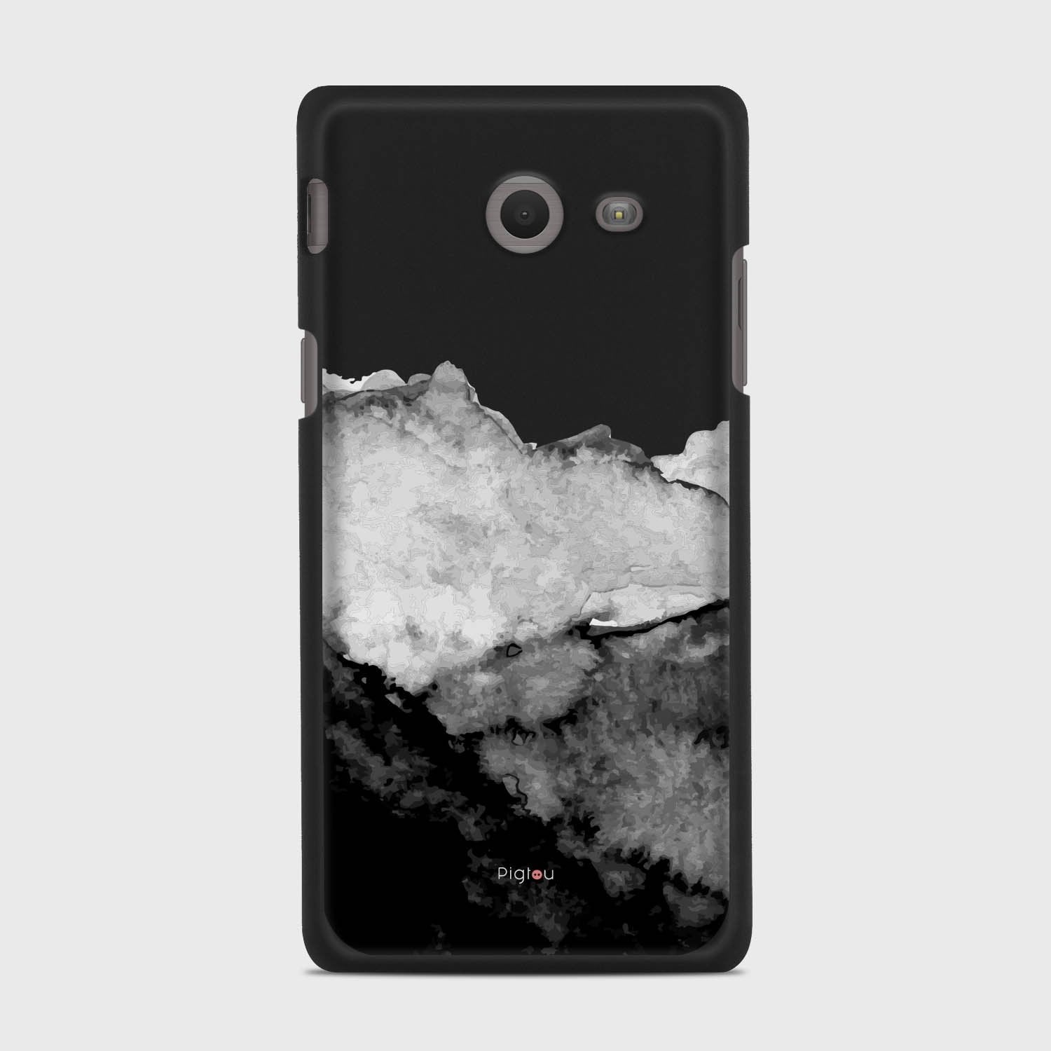 MOUNTAINS Samsung Galaxy J5 (2017) Verizon case - thin fit matte black (D118)