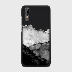 MOUNTAINS Huawei P20 case - thin fit matte black (D118)