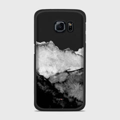 MOUNTAINS Samsung Galaxy S6 Edge case - thin fit matte black (D118)