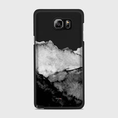 MOUNTAINS Samsung Galaxy Note 5 case - thin fit matte black (D118)