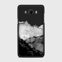 MOUNTAINS Samsung Galaxy J7 (2016) case - thin fit matte black (D118)