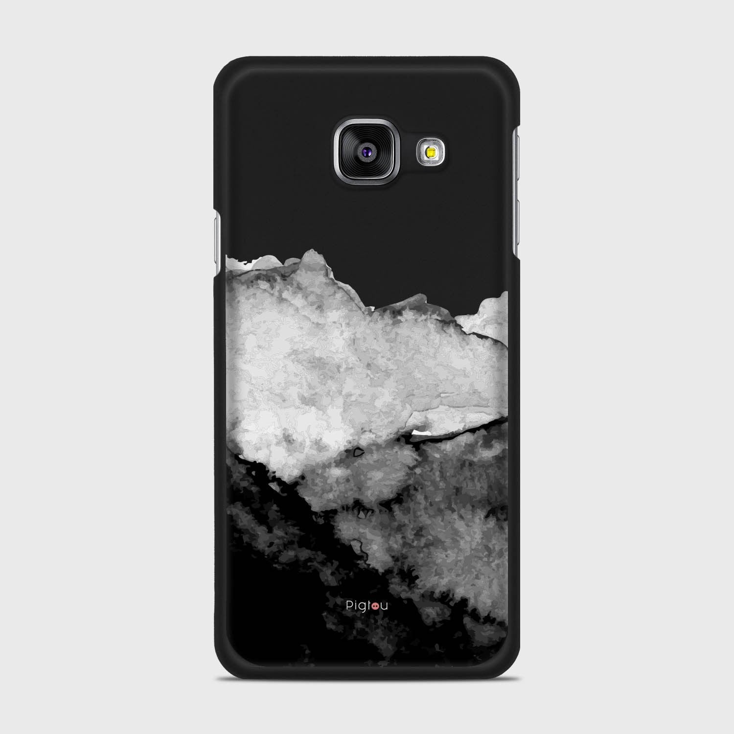MOUNTAINS Samsung Galaxy A3 (2016) case - thin fit matte black (D118)