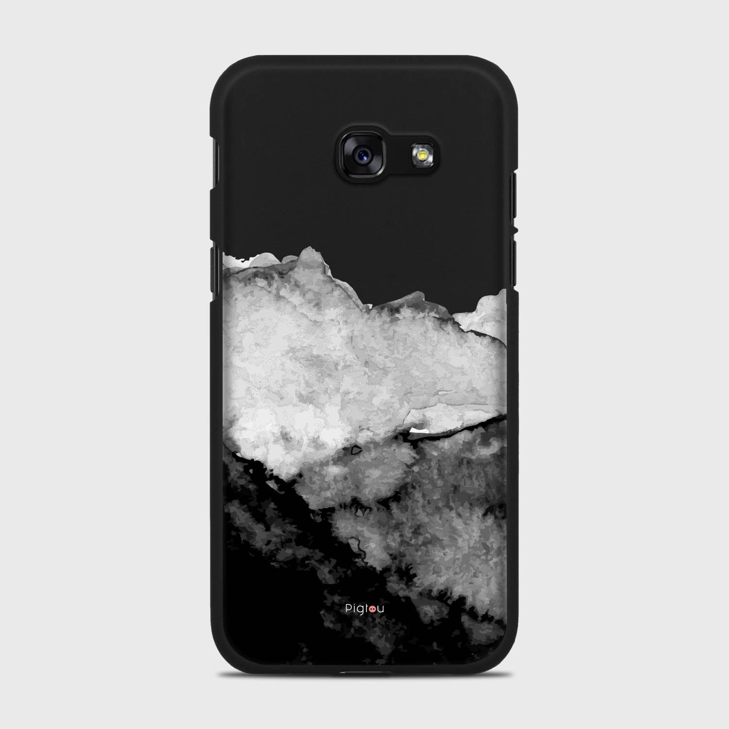 MOUNTAINS Samsung Galaxy A5 (2017) case - thin fit matte black (D118)