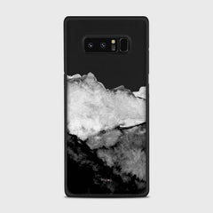 MOUNTAINS Samsung Galaxy Note 8 case - thin fit matte black (D118)