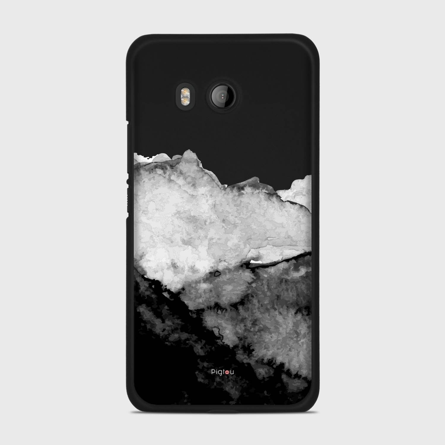 MOUNTAINS HTC U11 case - thin fit matte black (D118)