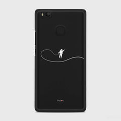 GRAVITY Huawei P9 Lite case - thin fit matte black (D119)