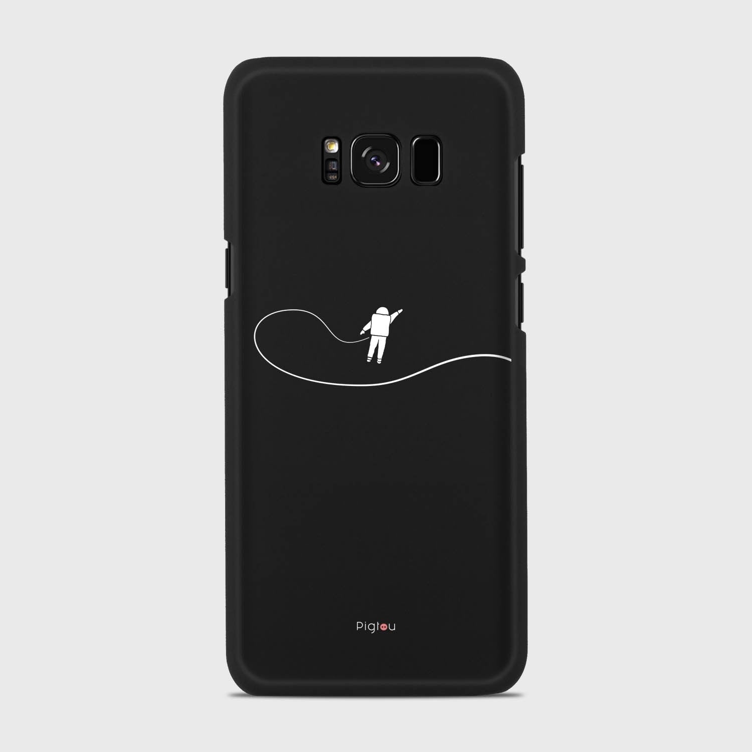 GRAVITY Samsung Galaxy S8 case - thin fit matte black (D119)
