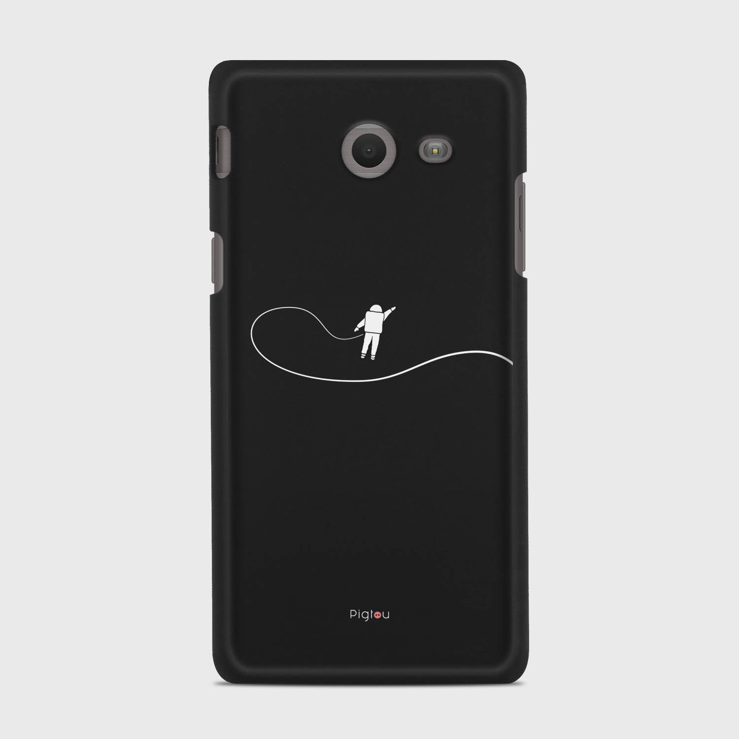 GRAVITY Samsung Galaxy J5 (2017) Verizon case - thin fit matte black (D119)
