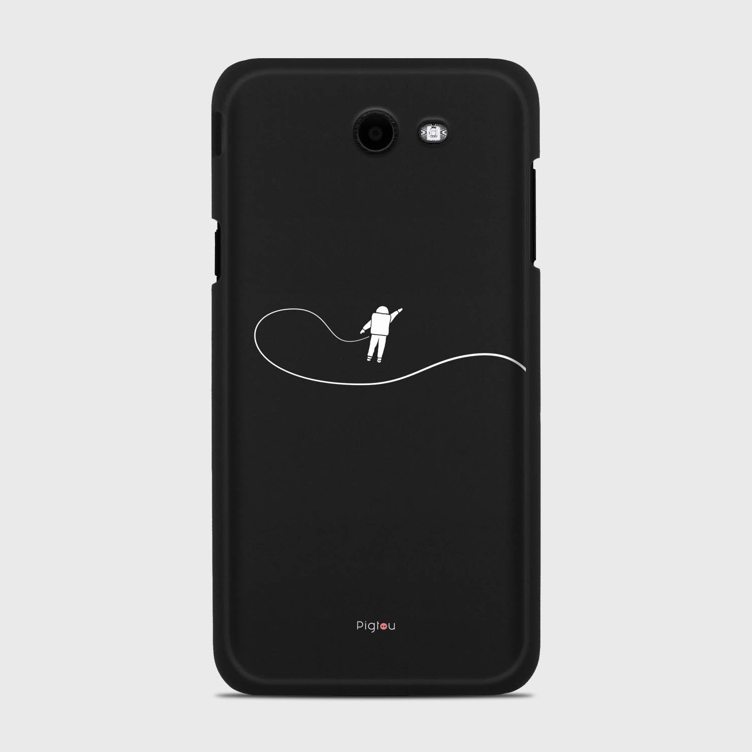 GRAVITY Samsung Galaxy J7 (2017) Verizon case - thin fit matte black (D119)