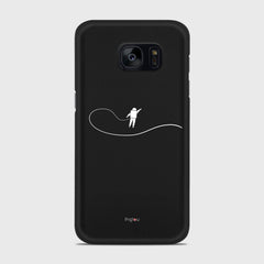 GRAVITY Samsung Galaxy S7 case - thin fit matte black (D119)