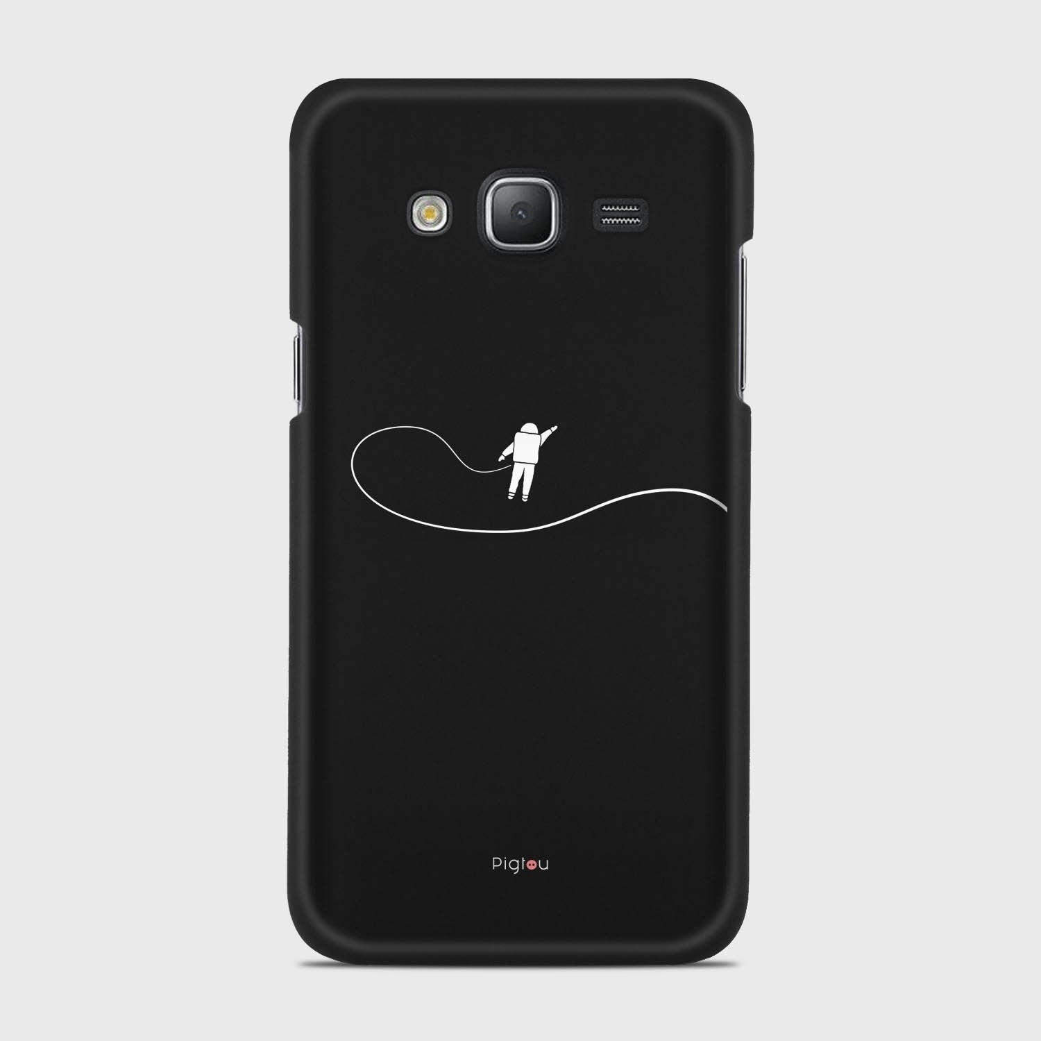 GRAVITY Samsung Galaxy J5 (2015) case - thin fit matte black (D119)