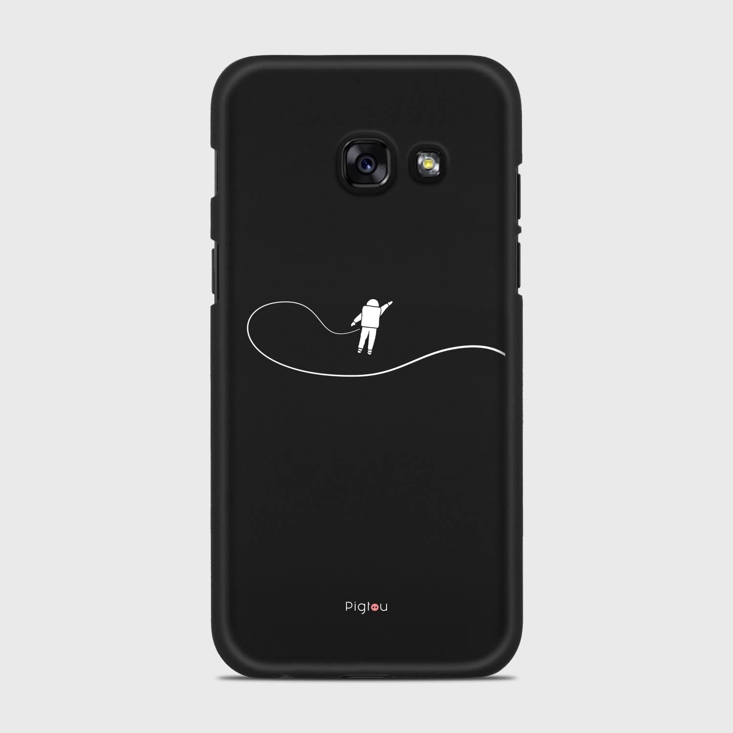 GRAVITY Samsung Galaxy A3 (2017) case - thin fit matte black (D119)
