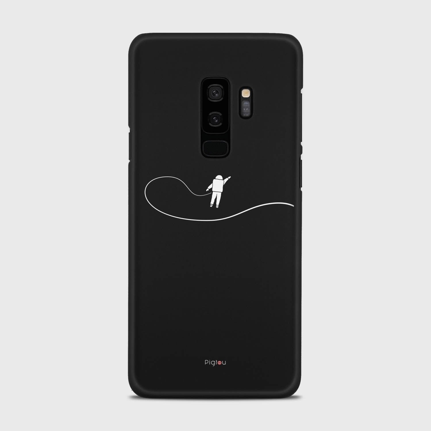GRAVITY Samsung Galaxy S9 Plus case - thin fit matte black (D119)