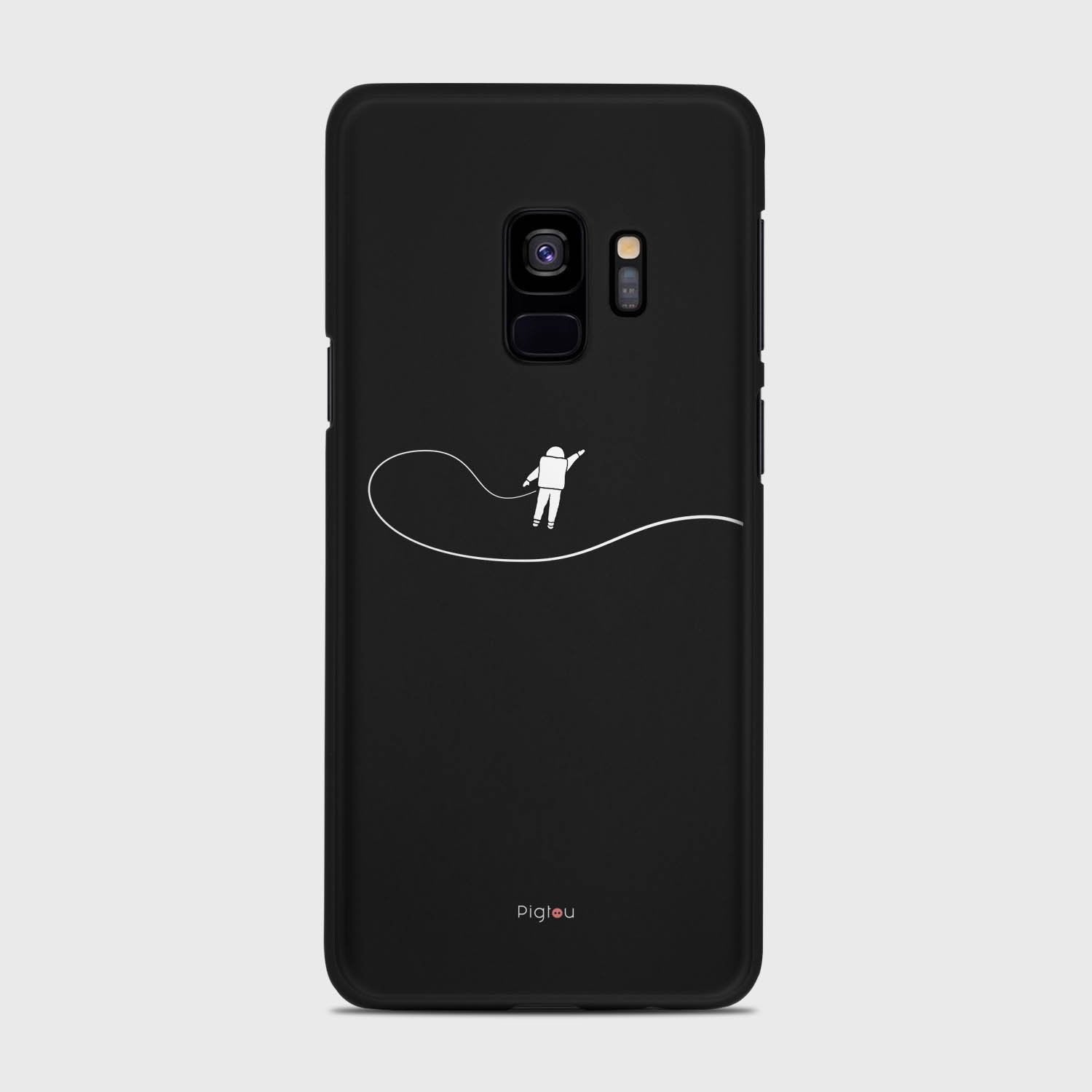 GRAVITY Samsung Galaxy S9 case - thin fit matte black (D119)