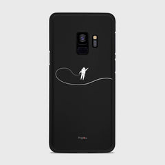 GRAVITY Samsung Galaxy S9 case - thin fit matte black (D119)