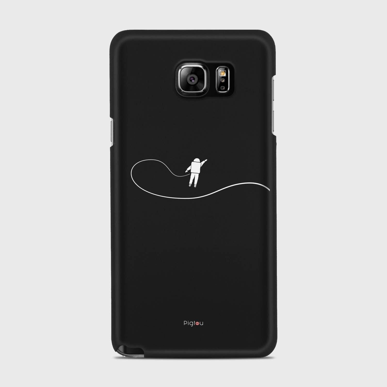 GRAVITY Samsung Galaxy Note 5 case - thin fit matte black (D119)