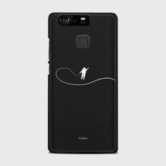 GRAVITY Huawei P9 case - thin fit matte black (D119)
