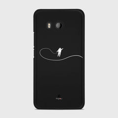 GRAVITY HTC U11 case - thin fit matte black (D119)