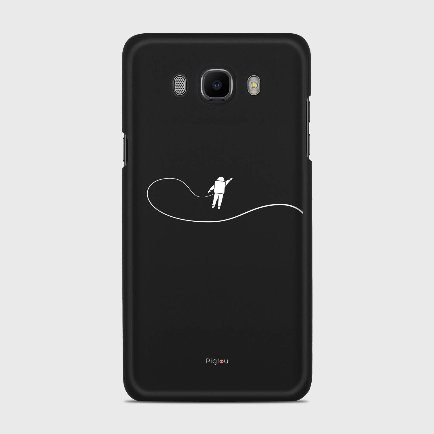 GRAVITY Samsung Galaxy J7 (2016) case - thin fit matte black (D119)