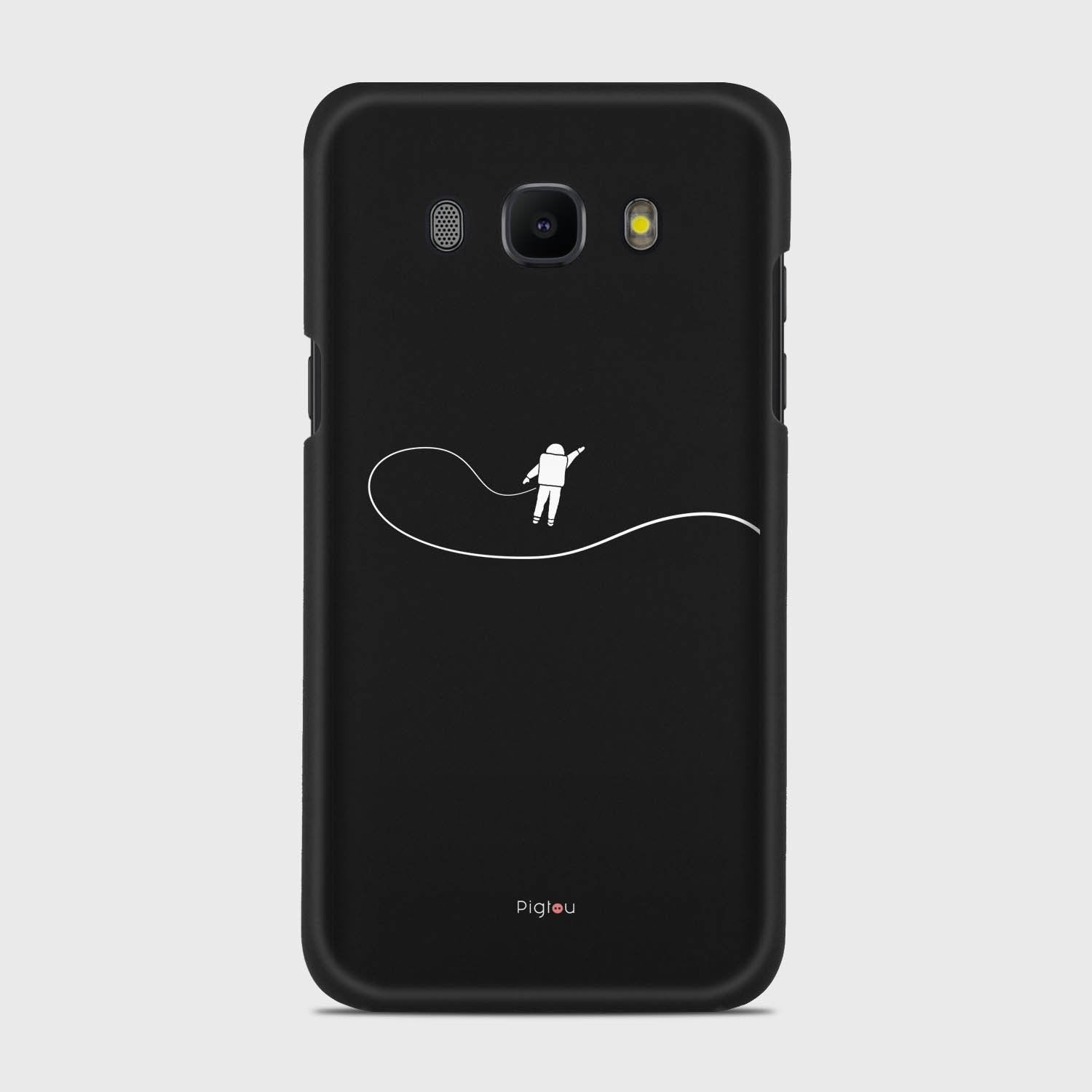 GRAVITY Samsung Galaxy J5 (2016) case - thin fit matte black (D119)