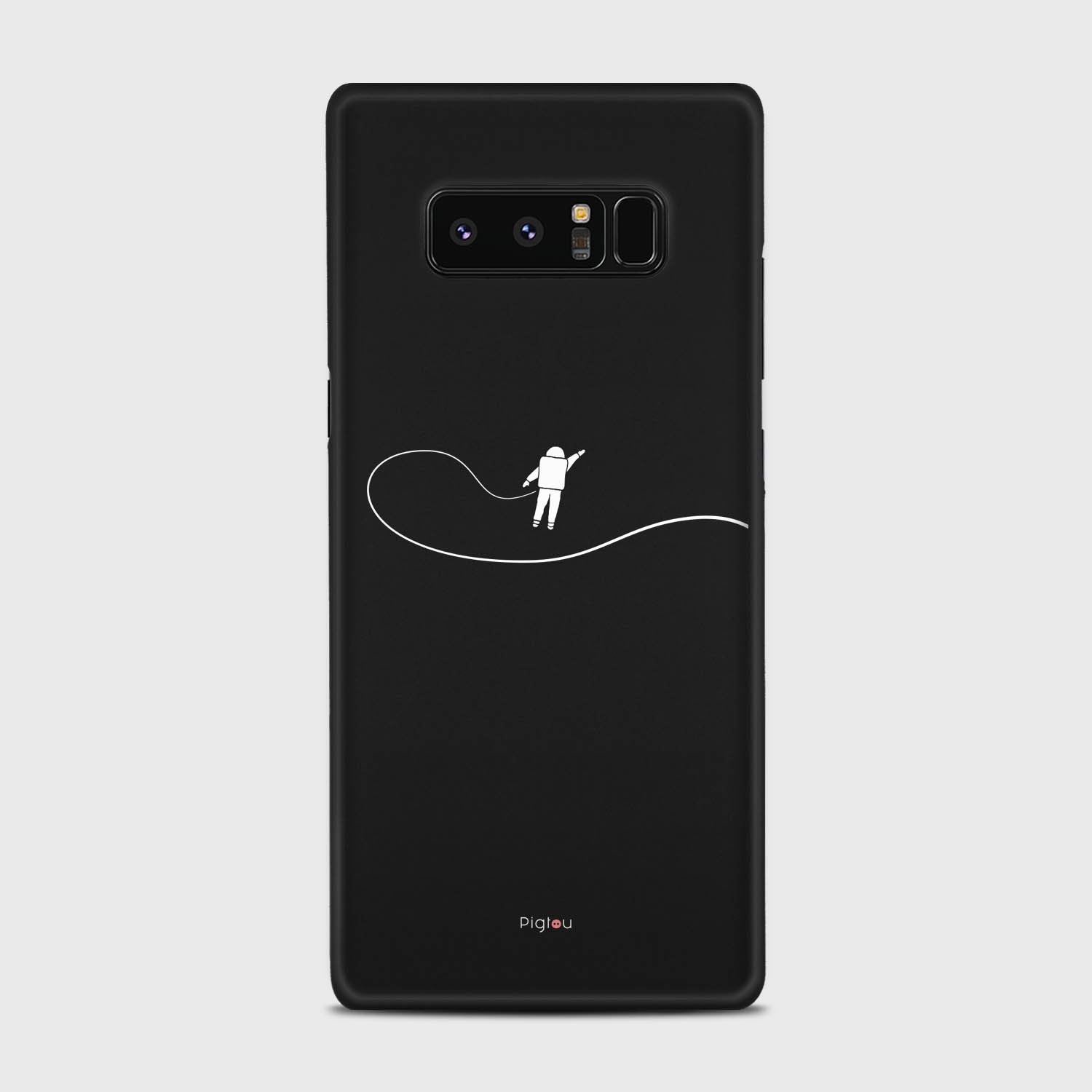 GRAVITY Samsung Galaxy Note 8 case - thin fit matte black (D119)