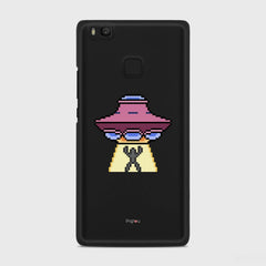 ESCAPE Huawei P9 Lite case - thin fit matte black (D120)