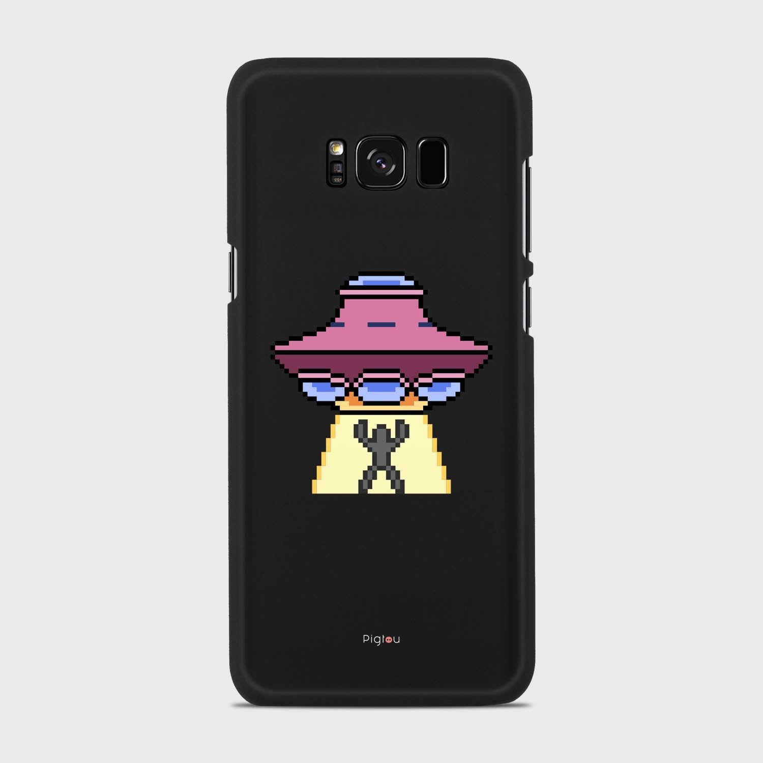 ESCAPE Samsung Galaxy S8 Plus case - thin fit matte black (D120)