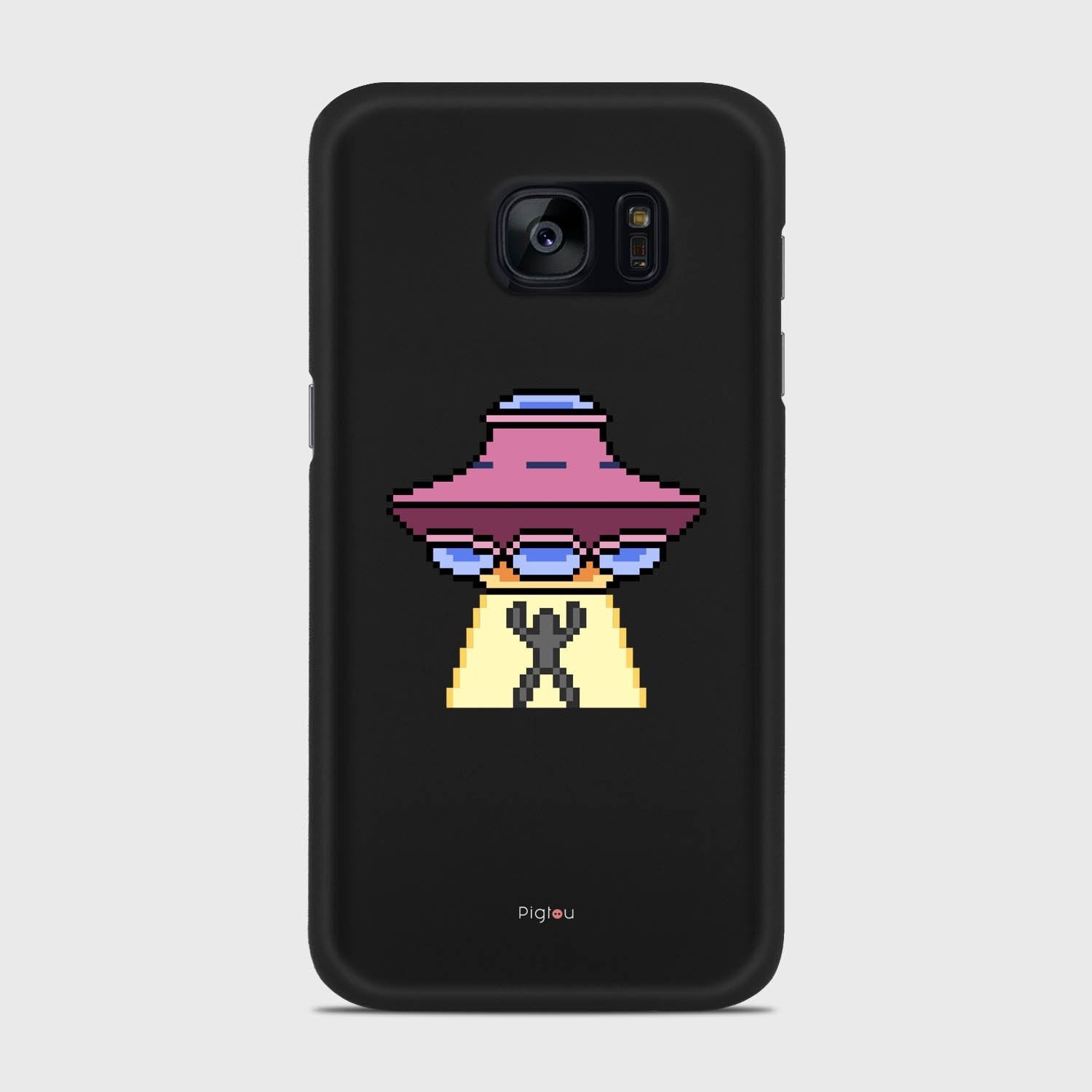 ESCAPE Samsung Galaxy S7 Edge case - thin fit matte black (D120)