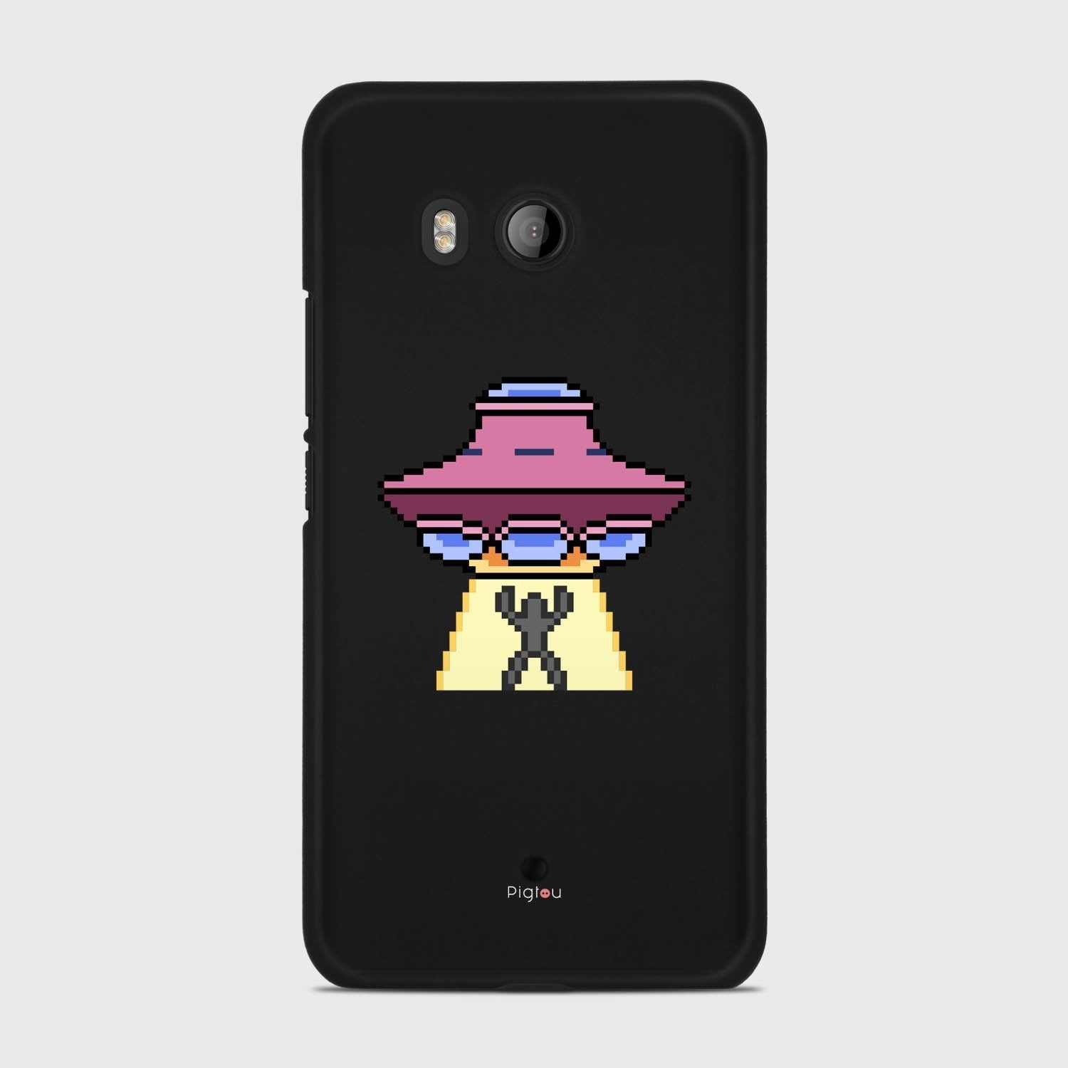 ESCAPE HTC U11 case - thin fit matte black (D120)