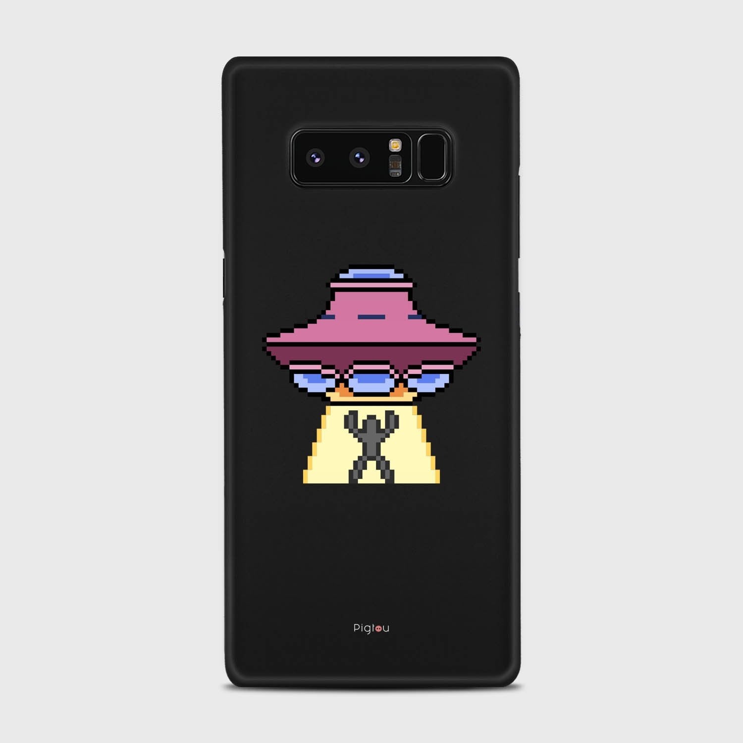 ESCAPE Samsung Galaxy Note 8 case - thin fit matte black (D120)