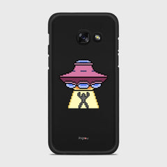 ESCAPE Samsung Galaxy A3 (2017) case - thin fit matte black (D120)