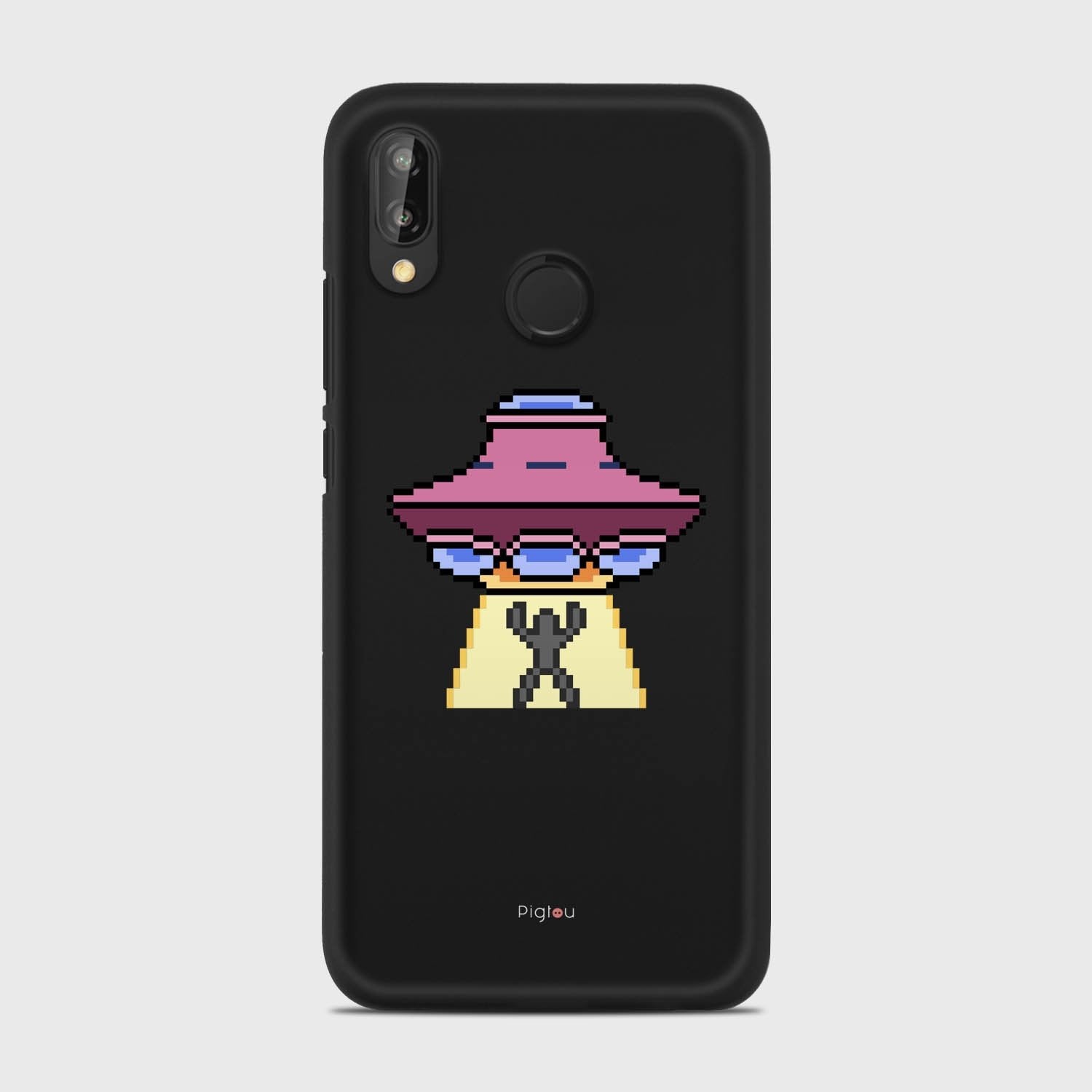 ESCAPE Huawei P20 Lite case - thin fit matte black (D120)