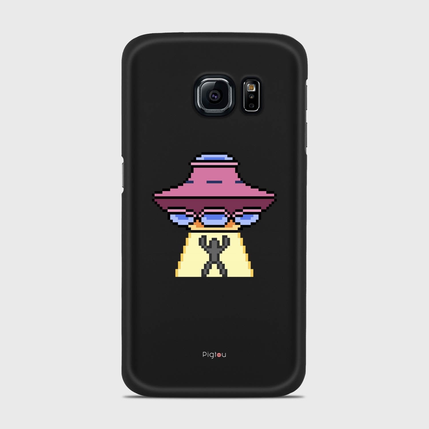 ESCAPE Samsung Galaxy S6 Edge case - thin fit matte black (D120)