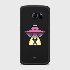 ESCAPE Samsung Galaxy S6 Edge case - thin fit matte black (D120)