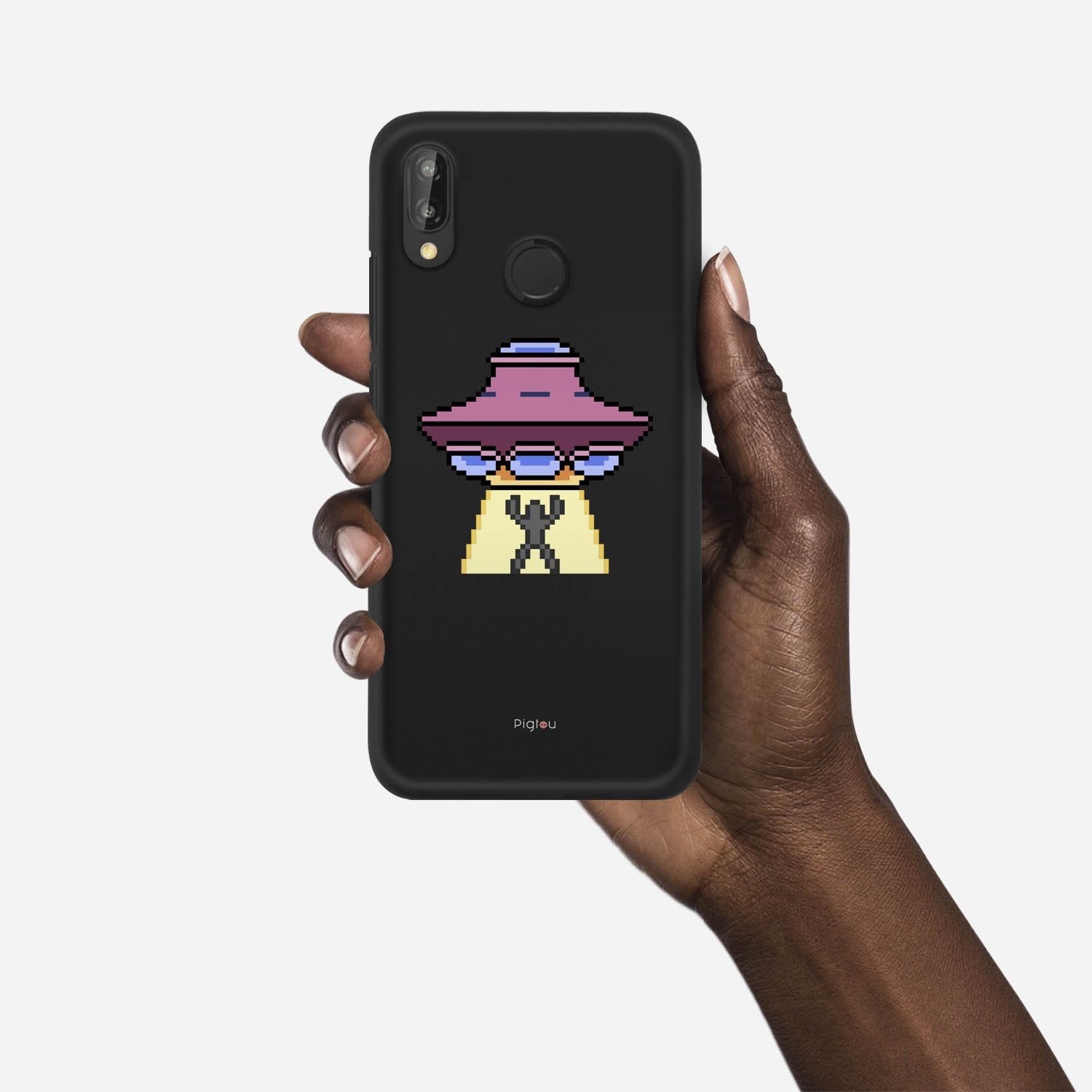 ESCAPE Huawei P20 Lite case - thin fit matte black (D120)