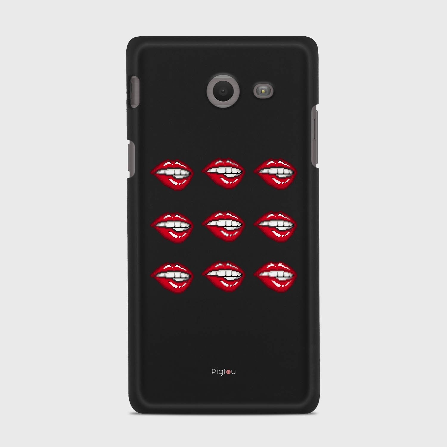 POP ART Samsung Galaxy J5 (2017) Verizon case - thin fit matte black (D121)
