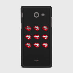 POP ART Samsung Galaxy J5 (2017) Verizon case - thin fit matte black (D121)