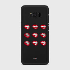 POP ART Samsung Galaxy S8 case - thin fit matte black (D121)