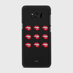 POP ART Samsung Galaxy S8 Plus case - thin fit matte black (D121)